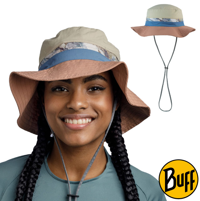 【西班牙 BUFF】可收納圓盤帽.高防曬 Booney Hat 抗UV防晒遮陽帽/BF131298-302 失落沙洲✿30E010